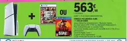 E.Leclerc Console ps5 (modèle slim) + 1 jeu au choix offre