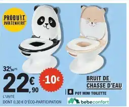 E.Leclerc BEBECONFORT Pot mini toilette offre