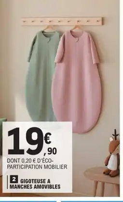 E.Leclerc Gigoteuse a manches amovibles offre