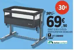 E.Leclerc BEBECONFORT Lit cododo zina offre