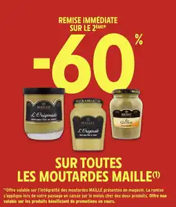 Intermarché Express Sur toutes les moutardes maille offre