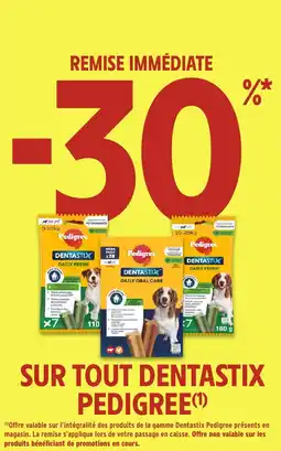 Intermarché Express Sur tout dentastix pedigree offre