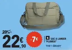 E.Leclerc THERMOBABY Sac a langer plumea offre