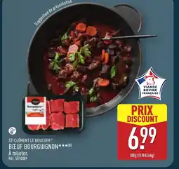 ALDI ST-CLÉMENT LE BOUCHER Bœuf bourguignon offre