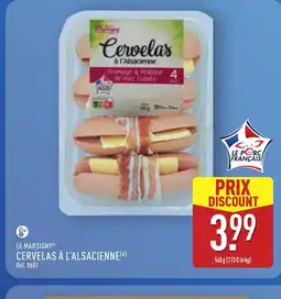 ALDI LE MARSIGNY Cervelas à l'alsacienne offre
