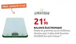 Rural Master Le pratique balance électronique offre
