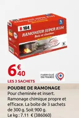 Rural Master Poudre de ramonage offre