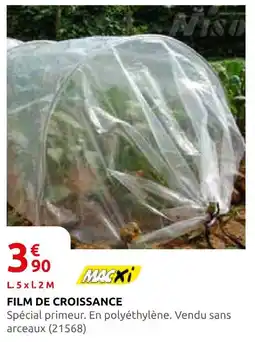 Rural Master Mac k film de croissance offre