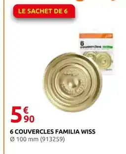 Rural Master 6 couvercles familia wiss offre