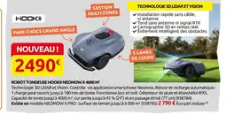 Rural Master Hookii robot tondeuse neomow x 4000 m² offre