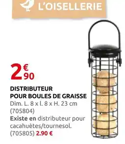 Rural Master Distributeur pour boules de graisse offre