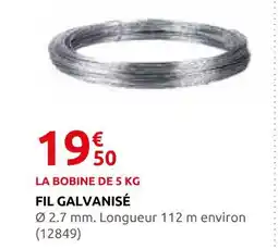 Rural Master Fil galvanisé offre
