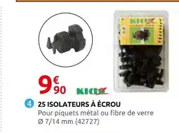 Rural Master 25 isolateurs à écrou offre