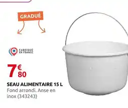Rural Master Seau alimentaire 15 l offre