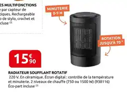 Rural Master Radiateur soufflant rotatif offre