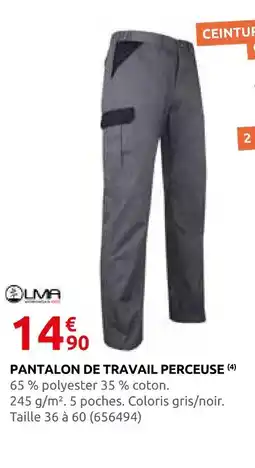 Rural Master Lma pantalon de travail perceuse offre