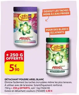 Rural Master Ariel détachant poudre blanc offre