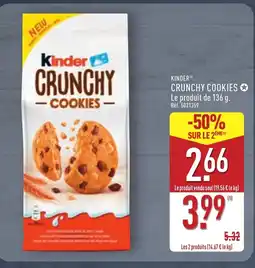 ALDI KINDER Crunchy cookies offre