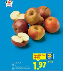 Lidl Pomme à cuire offre