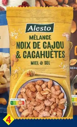Lidl Alesto mélange noix de cajou et cacahuètes offre