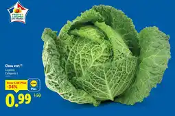 Lidl Chou vert offre
