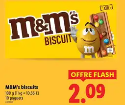 Lidl M&m's biscuits offre