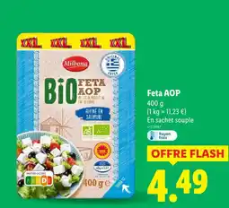 Lidl Milbona feta aop offre