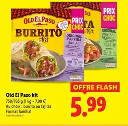 Lidl Old el paso kit offre