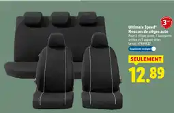 Lidl Housses de sièges auto offre