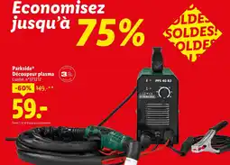 Lidl Parkside découpeur plasma offre