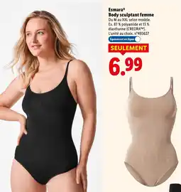 Lidl Esmara body sculptant femme offre