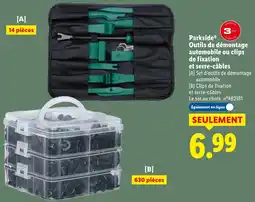Lidl Parkside set d’outils de démontage automobile offre