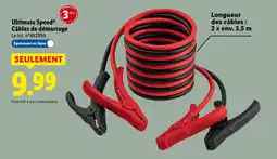 Lidl Ultimate speed câbles de démarrage offre