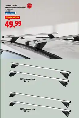 Lidl Barres de toit en aluminium [a] offre