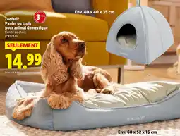 Lidl Zoofari panier ou tapis pour animal domestique offre