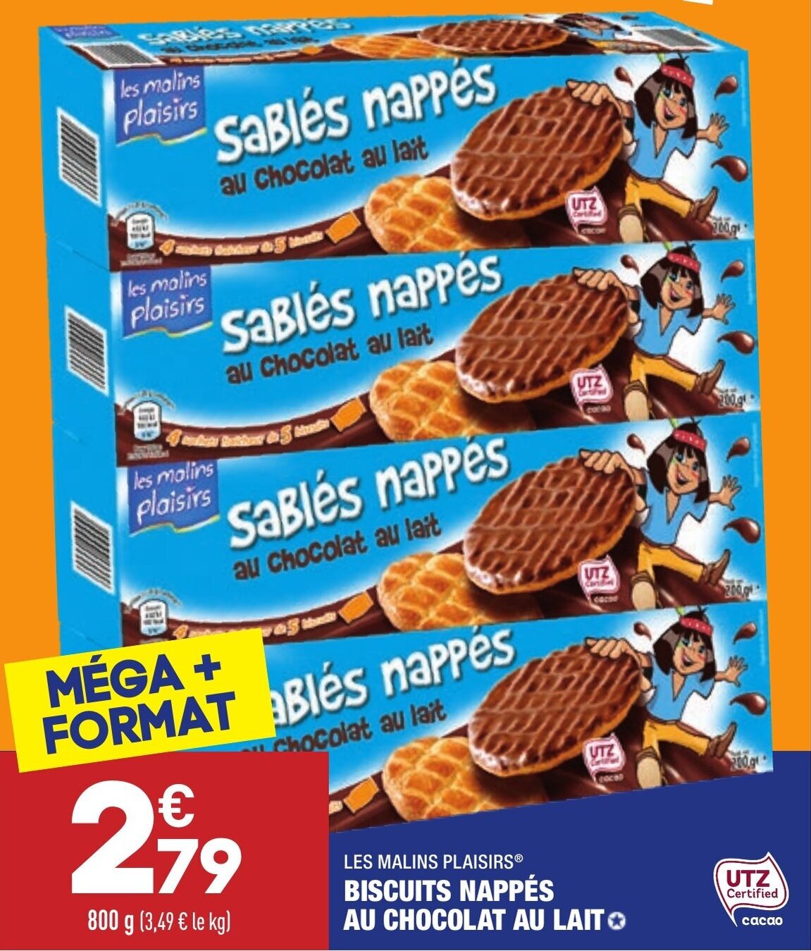 Promo Biscuit Nappes Chez Aldi