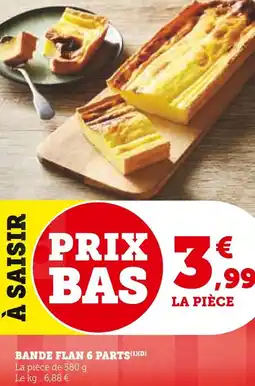 U Express Bande flan 6 parts offre