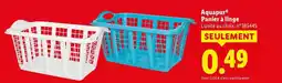 Lidl Aquapur panier à linge offre