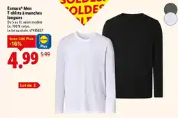 Lidl Esmara - men t-shirts à manches longues offre