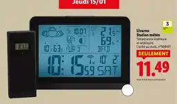 Lidl Livarno - station météo offre