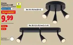 Lidl Livarno - plafomier à led offre