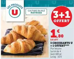 U Express U - croissants offre