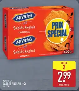 ALDI MC VITIE'S Sablés anglais offre
