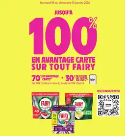 Intermarché Express Sur tout fairy offre