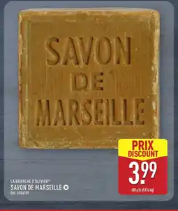 ALDI LA BRANCHE D'OLIVIER Savon de marseille offre