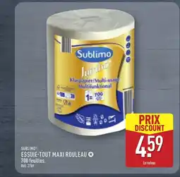 ALDI SUBLIMO Essuie-tout maxi rouleau offre
