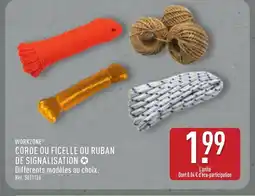 ALDI WORKZONE Corde ou ficelle ou ruban de signalisation offre