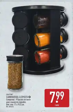 ALDI CROFTON Carroussel à épices offre