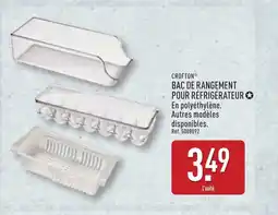 ALDI CROFTON Bac de rangement pour réfrigérateur offre