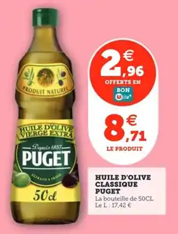 Utile Huile d'olive classique puget offre